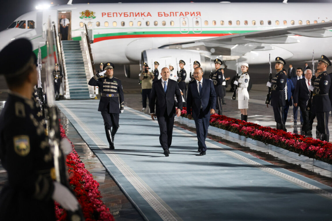 President Rumen Radev is on an official visit to Uzbekistan