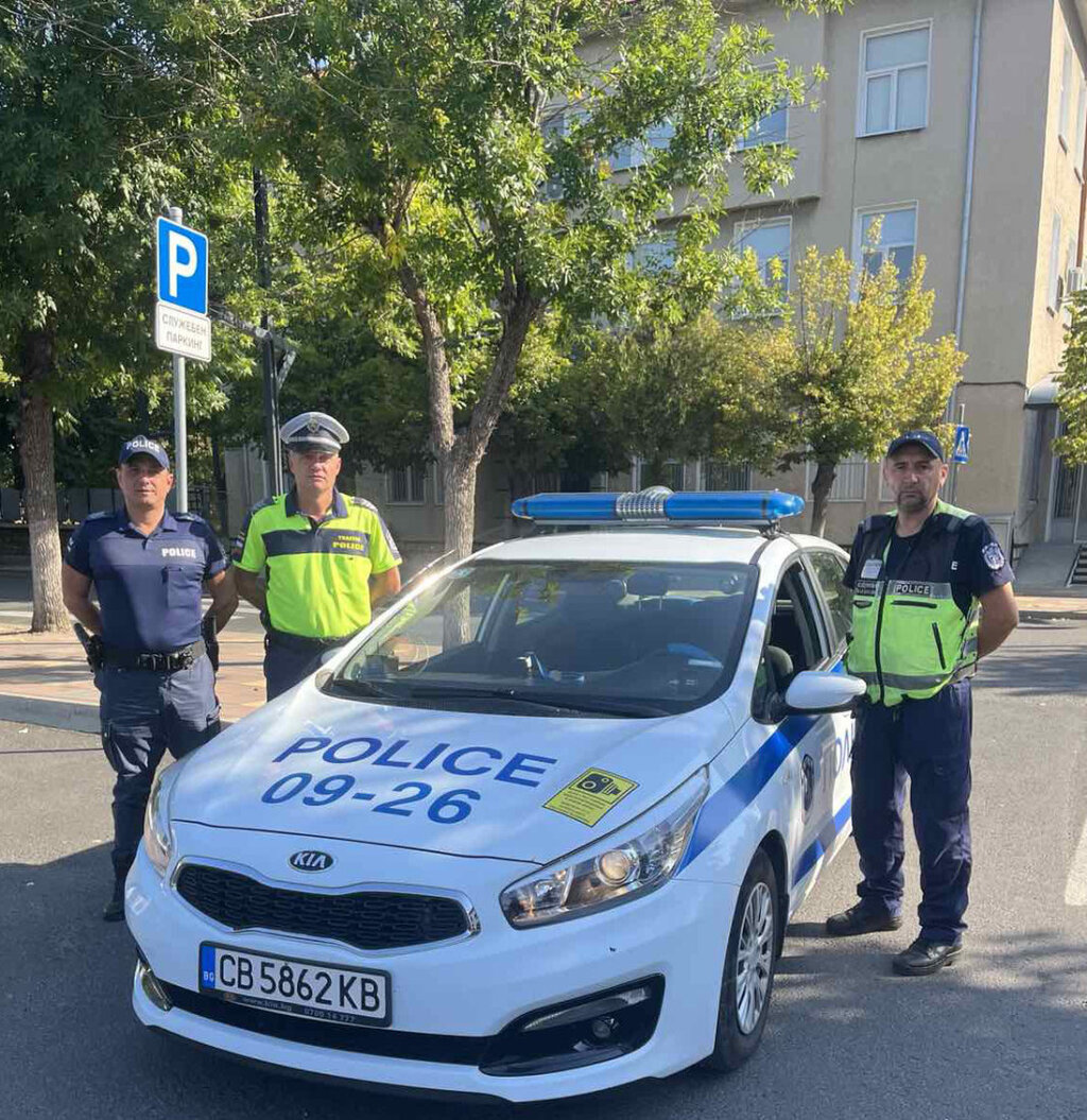 Гражданин благодари на полицаи от Момчилград за бързо разкриване на кражба