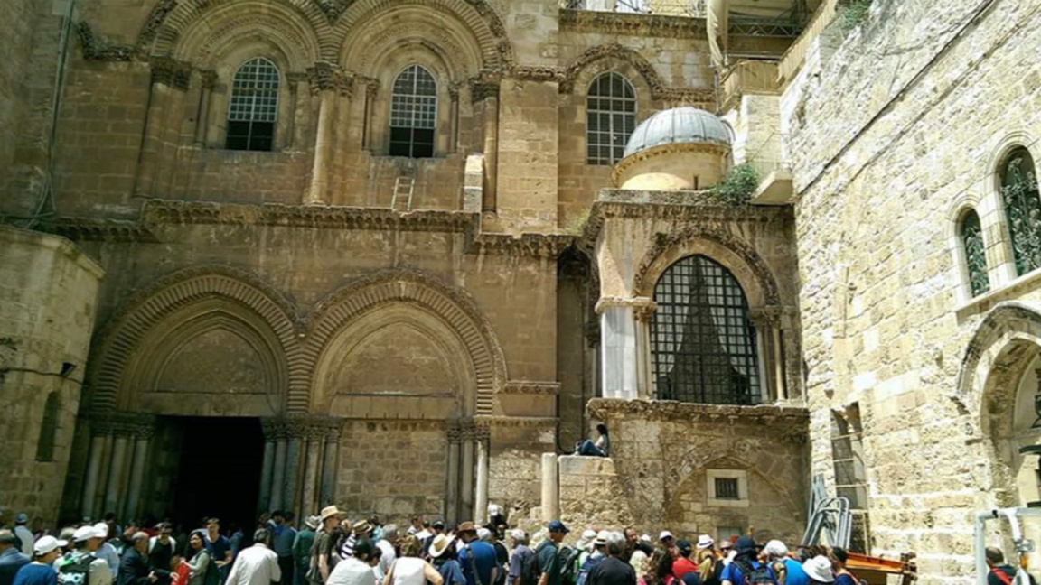 Храмът "Възкресение Христово" в Йерусалим.