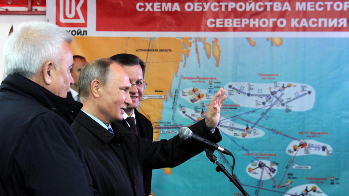 Путин открива открива нефтено находище "Филановски", 31 октомври 2016 г.