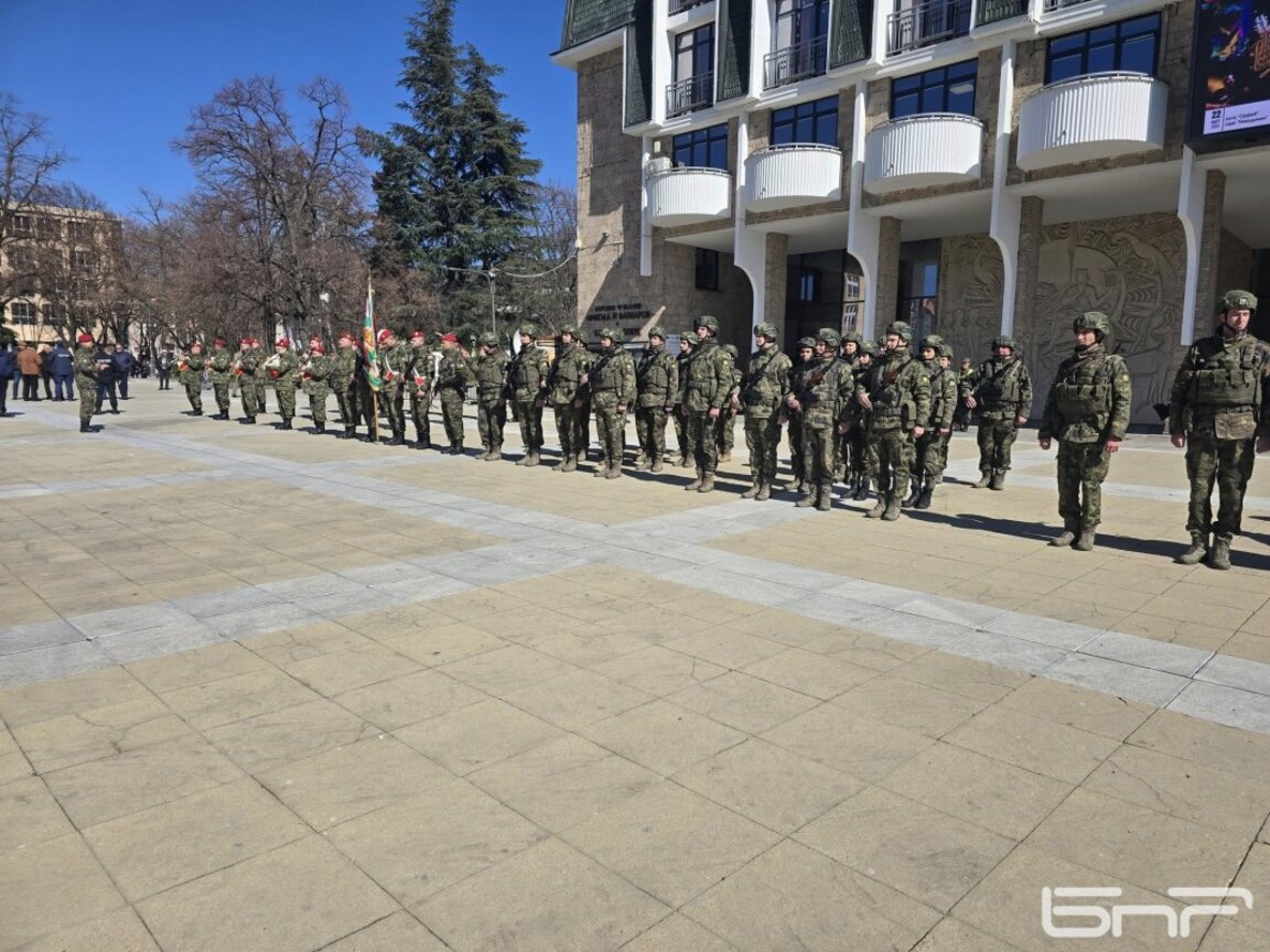 120 военнослужещи от Благоевград заминават на мисия в Косово