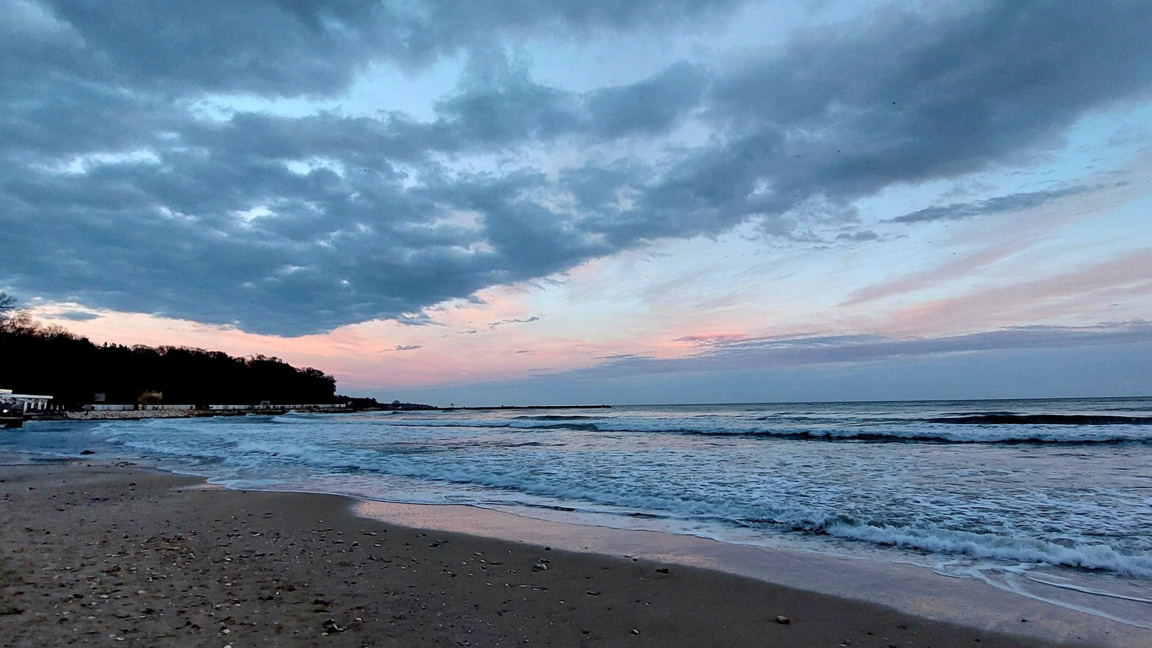 море, залез, Варна
