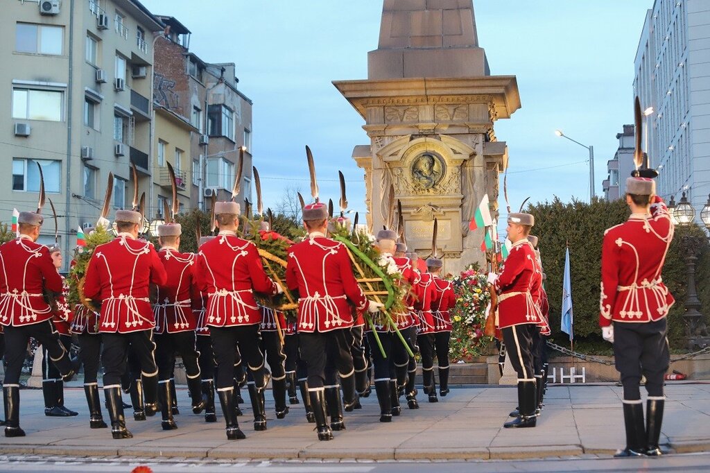 Le monument de Vassil Levski à Sofia est un lieu de recueillement national