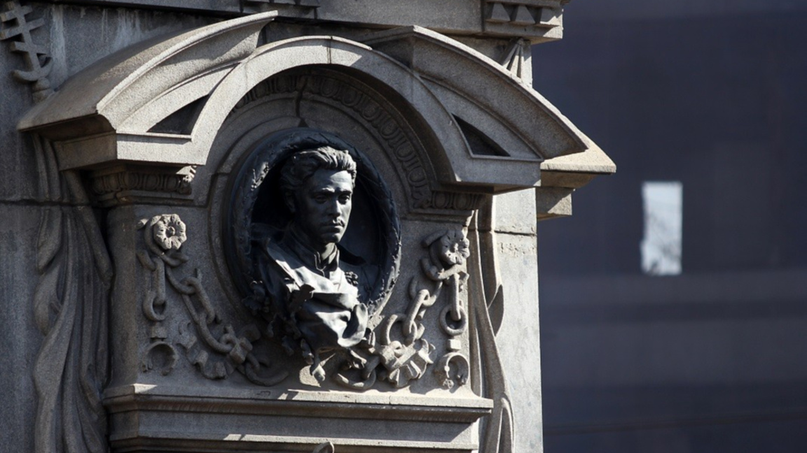 El monumento a Vasil Levski en Sofía, el lugar de homenaje al gran búlgaro