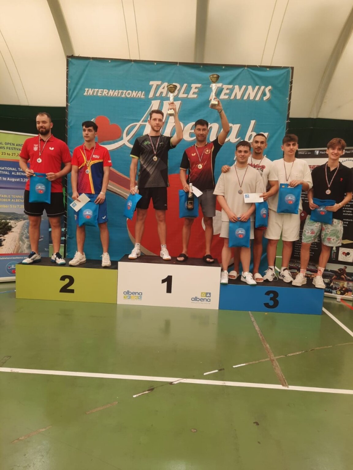 Завърши международният фестивал по тенис на маса "Албена 2025"