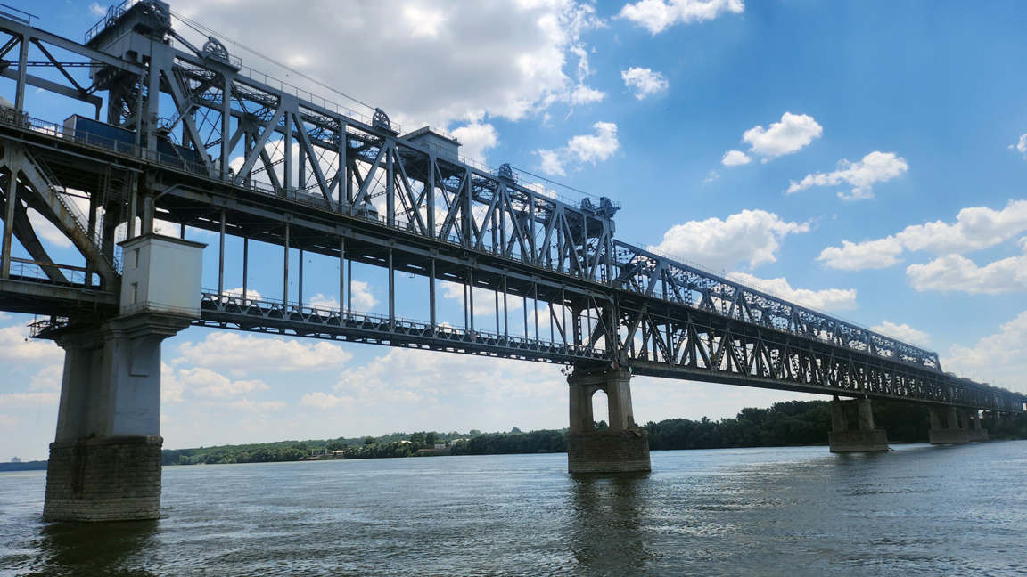 Danube bridge at Ruse-Giurgiu