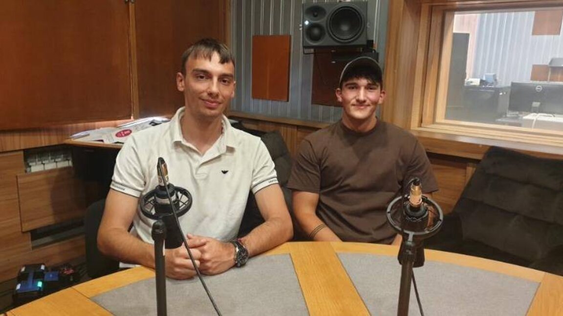 Martin Georgiev (majtas) dhe Gregori Leon Furi