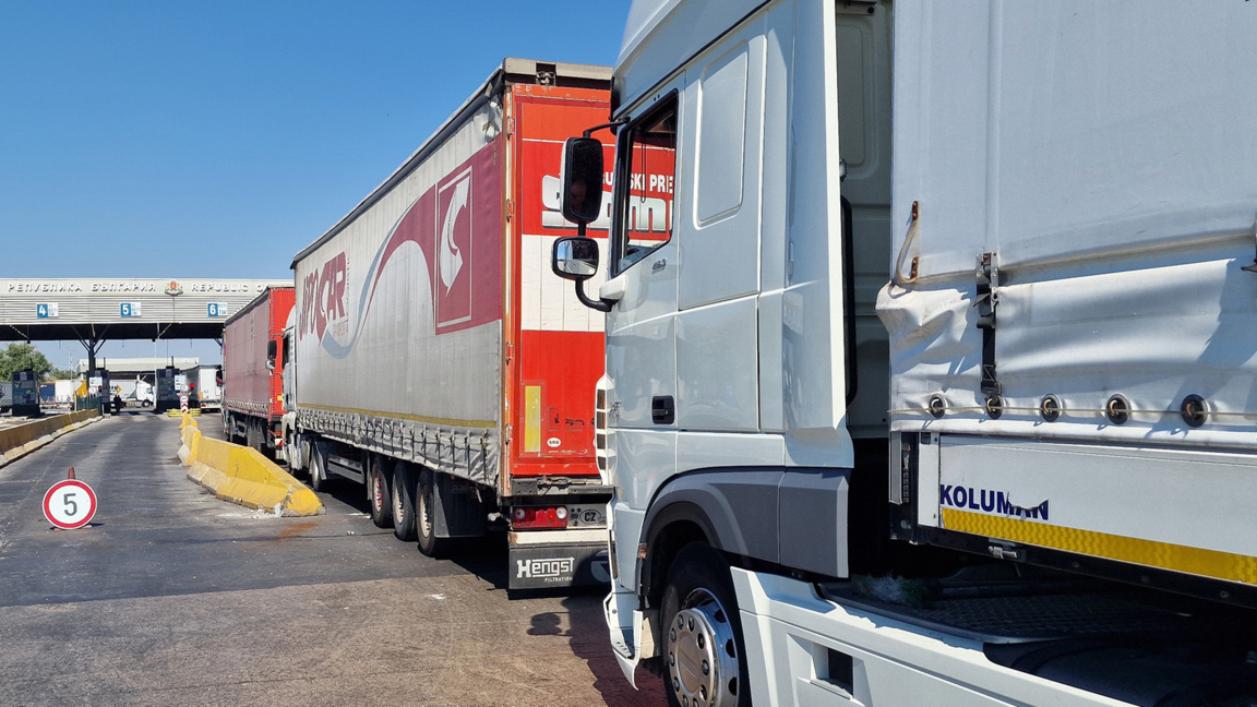 Türkiye istikametinde yük kamyon trafiğinde yoğunluk 