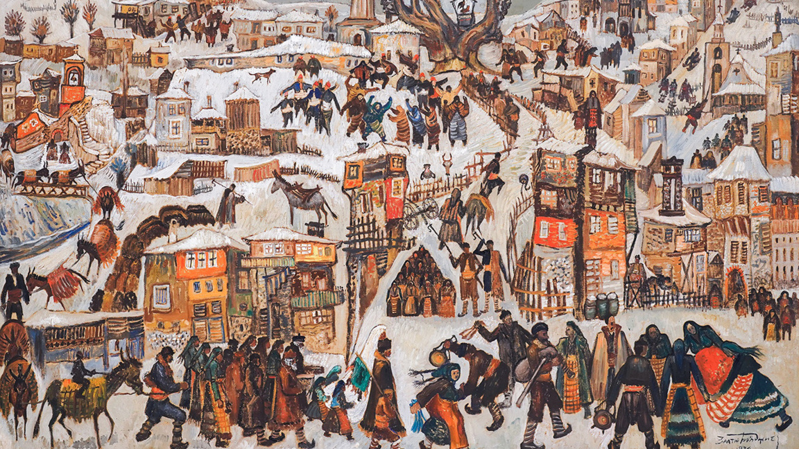 Ikonisches Werk von Slatju Bojadschiew kommt in Sofia unter den Hammer