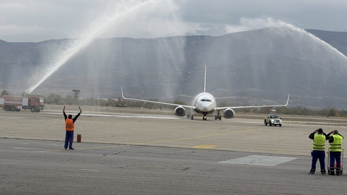 Кацна първият полет на летище "Пловдив" от Милано