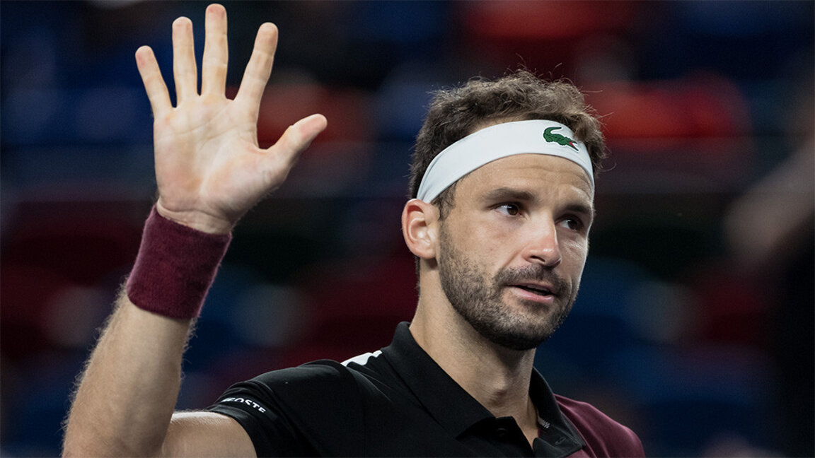 Grigor Dimitrov trifft im Masters -Viertelfinale in Shanghai auf Nicolas Jarry