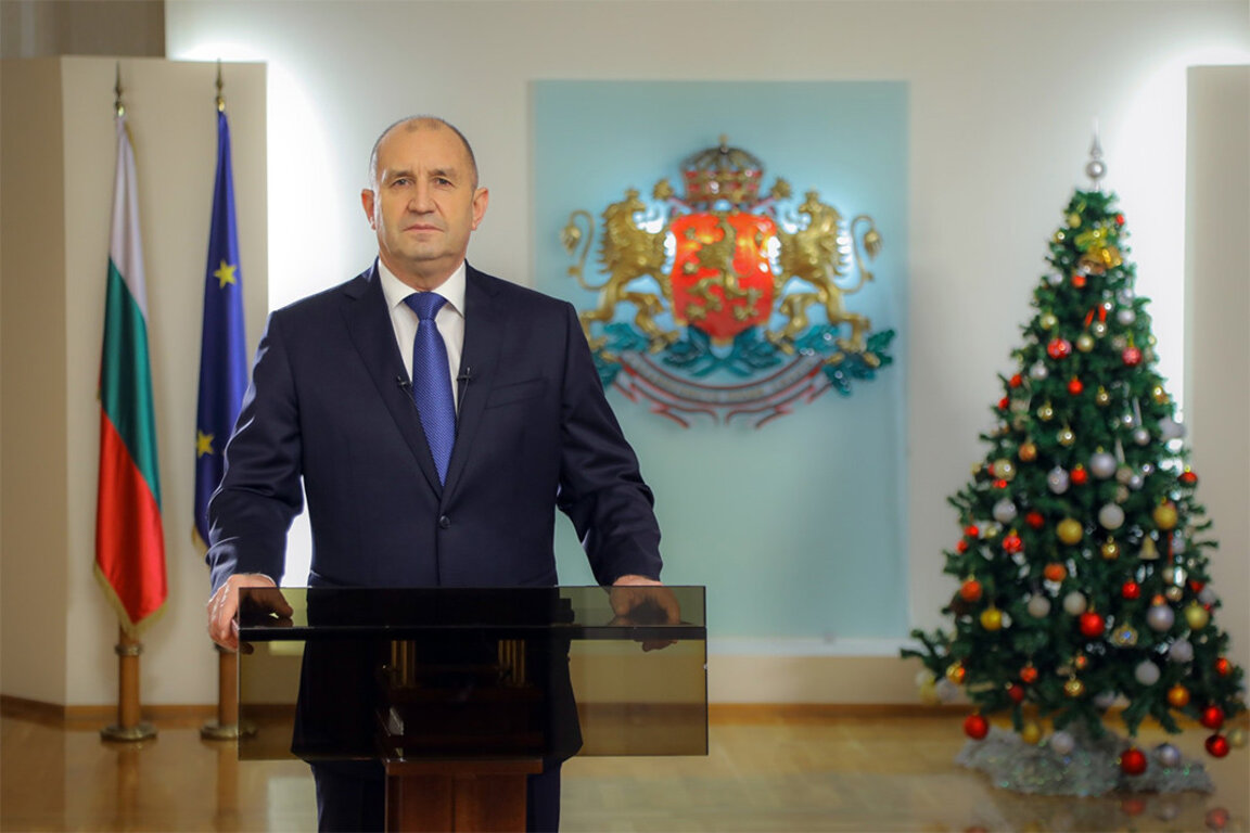 Le président Roumen Radev