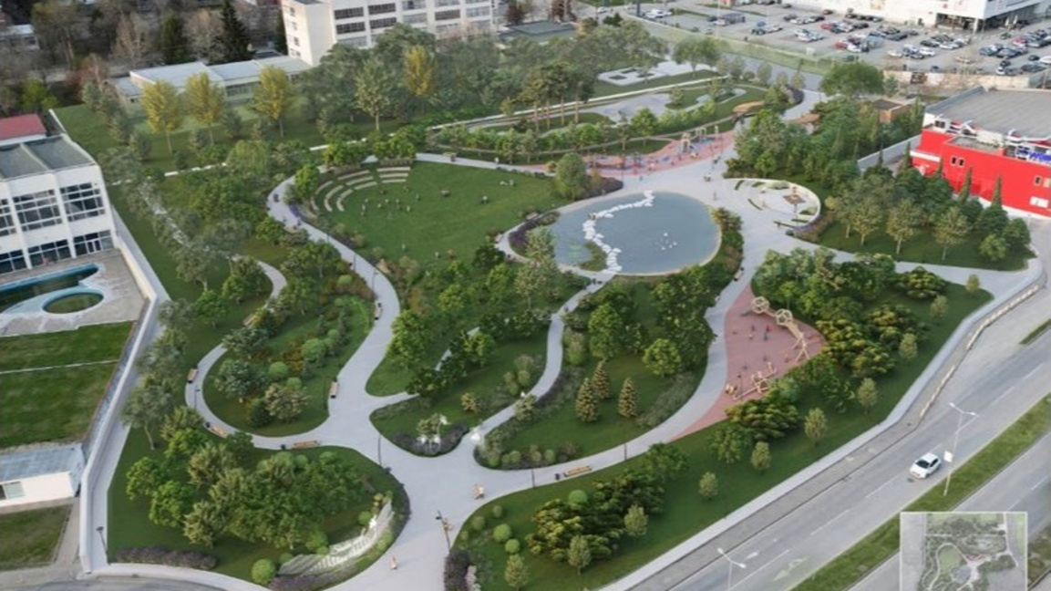 Проектът на парка.