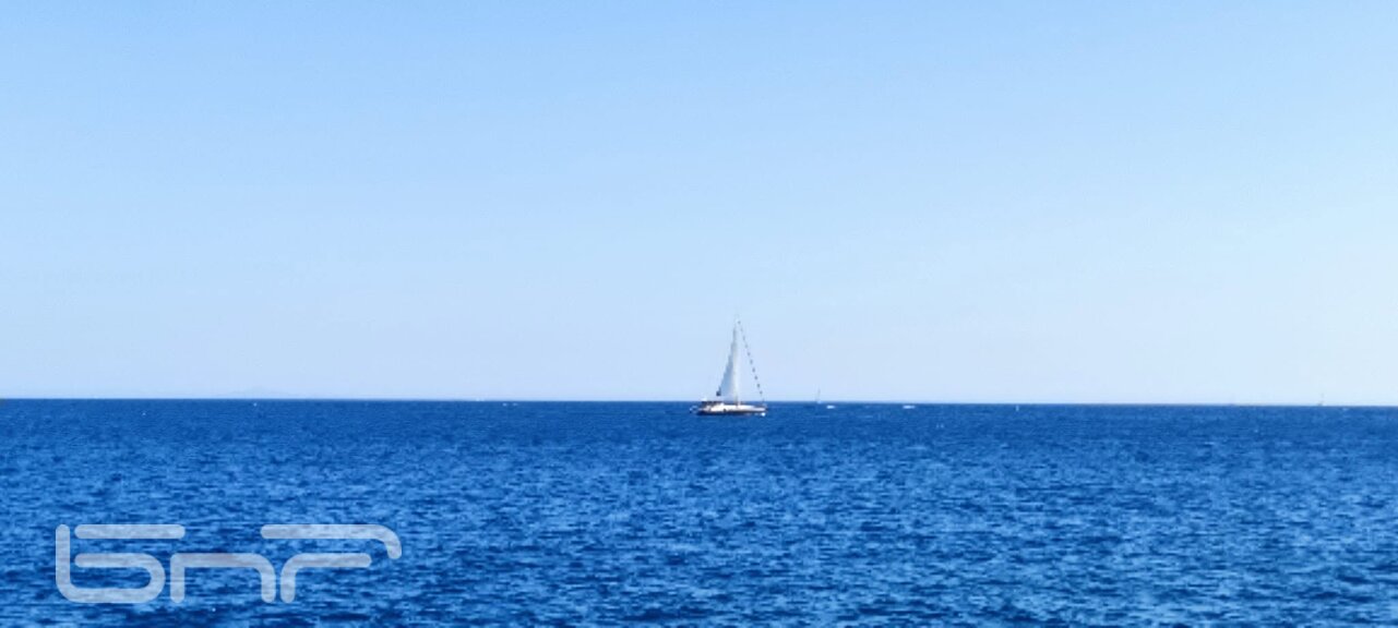 Яхта в Егейско море