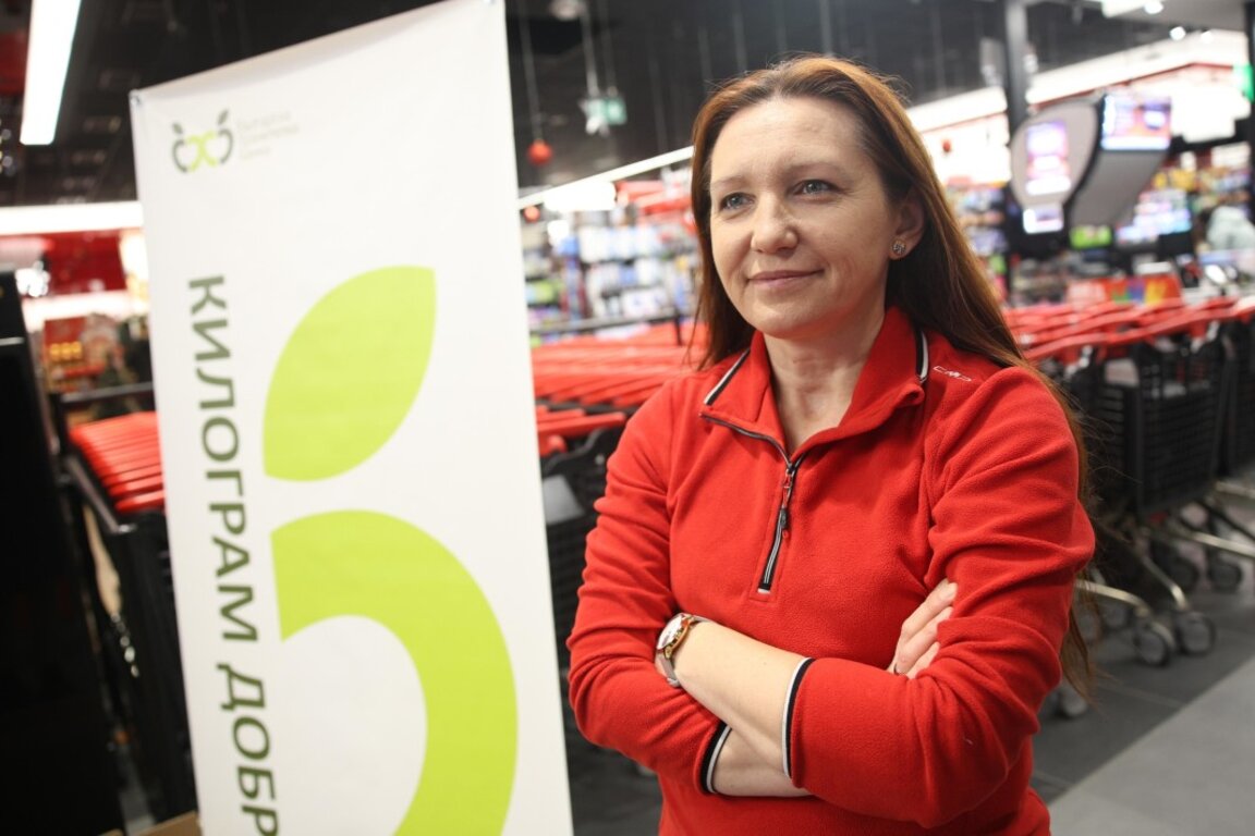 Tzanka Milanova, directrice générale de la Banque alimentaire