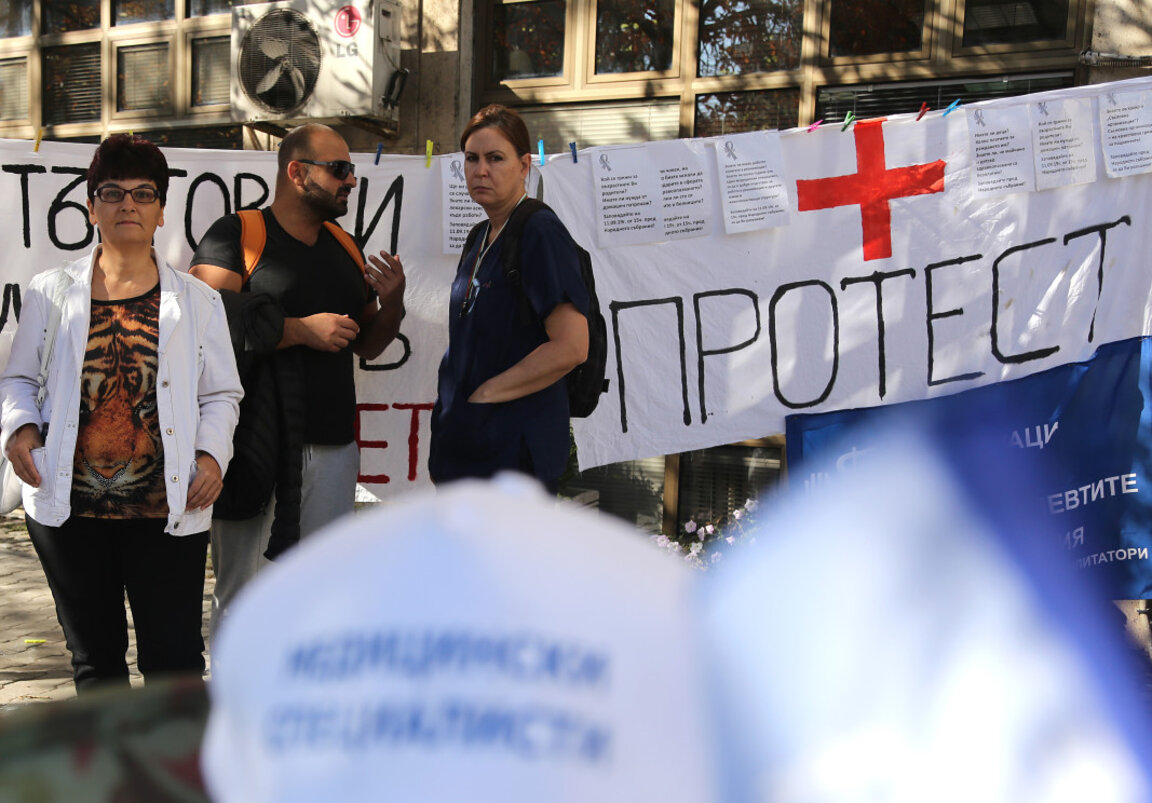 Протестиращи пред МЗ медицински сестри, Архив