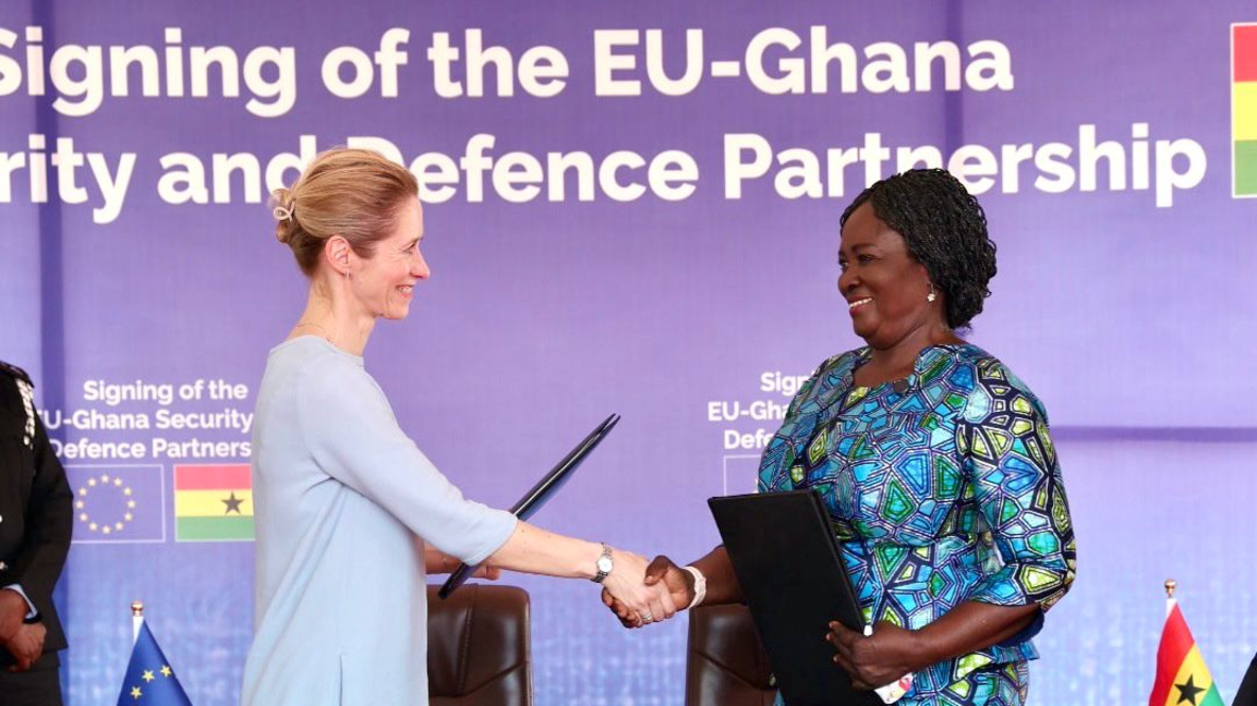 ЕС и Гана с първо партньорство в областта на отбраната