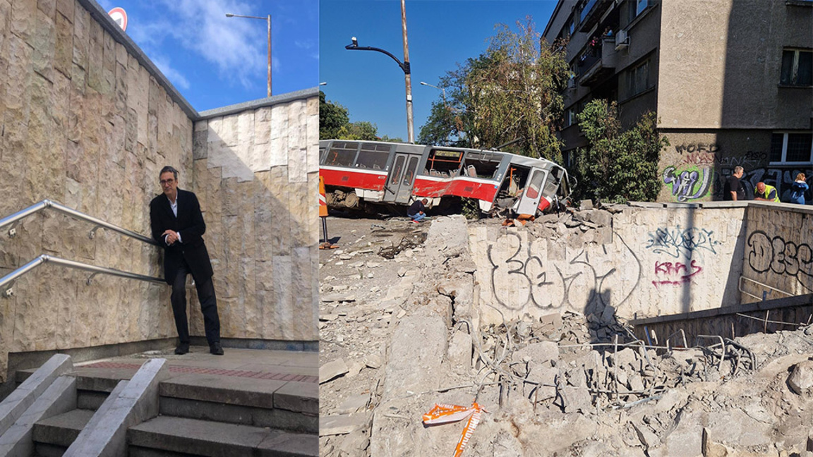 Районният кмет припомни руините след катастрофата в началото на септември 2025 г.