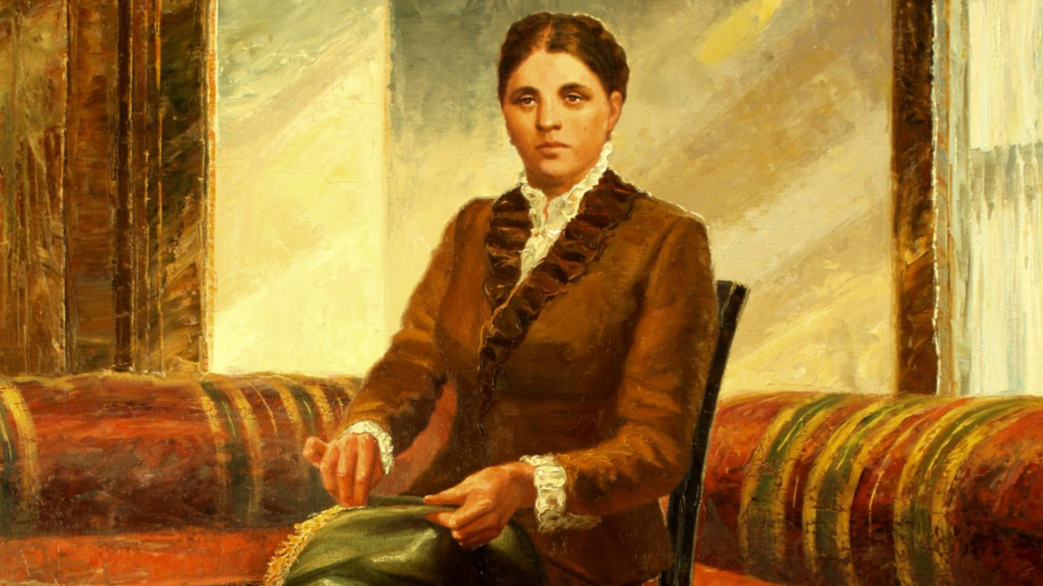 Райна Княгиня - фрагмент. Художник Васил Горанов.