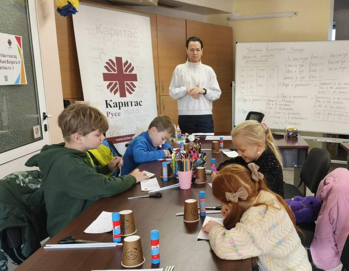 "Каритас" в Русе организует очередные занятия для детей из Украины