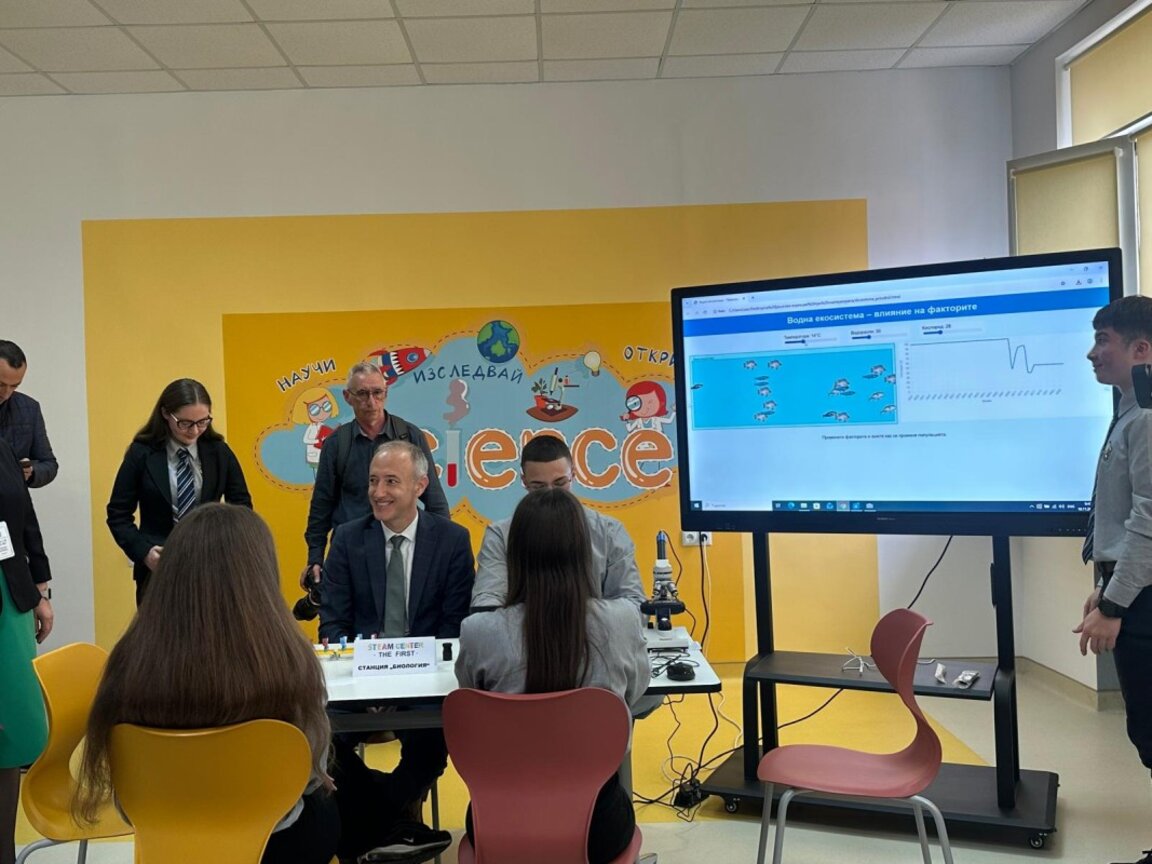Всички училища в Златоград вече имат STEM кабинети