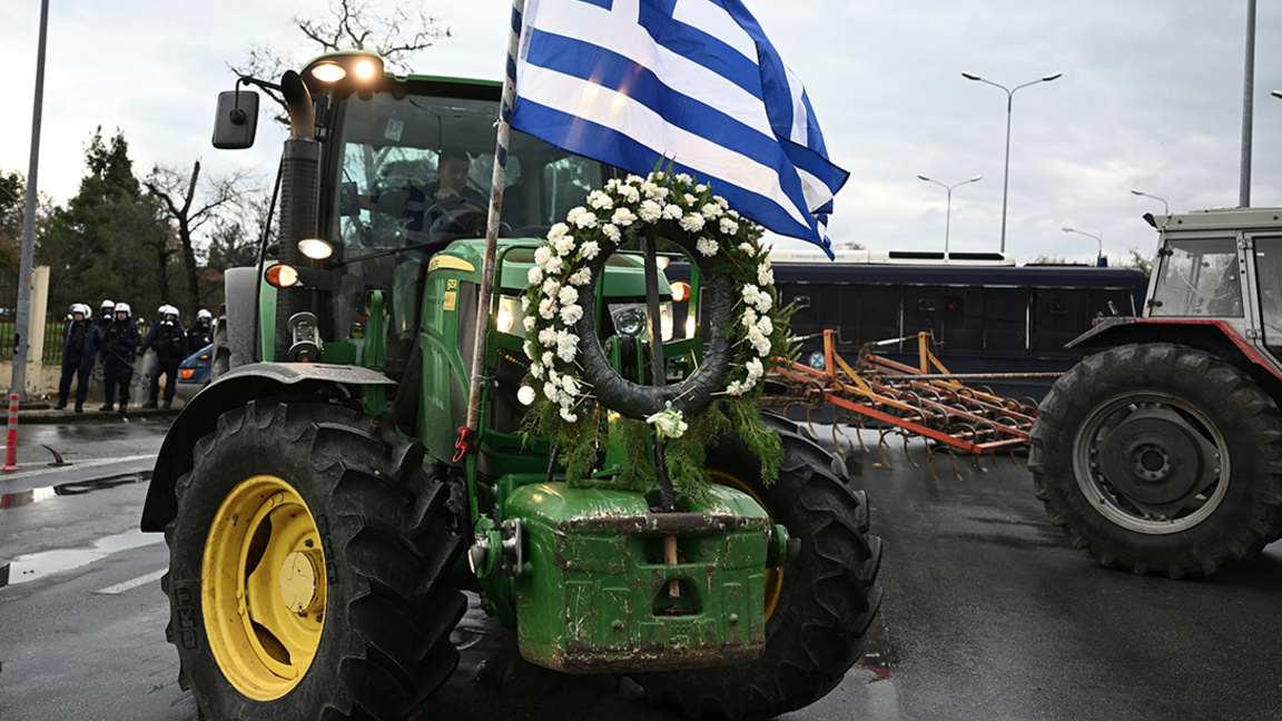 Малка част от гръцките фермери са съгласни за преговори с правителството