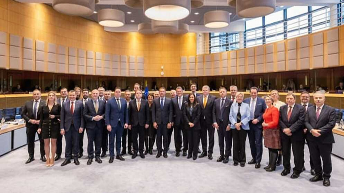 Reunión de los ministros de Agricultura en Bruselas