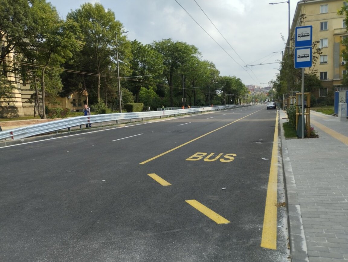 Ремонт на столичната улица "Опълченска"