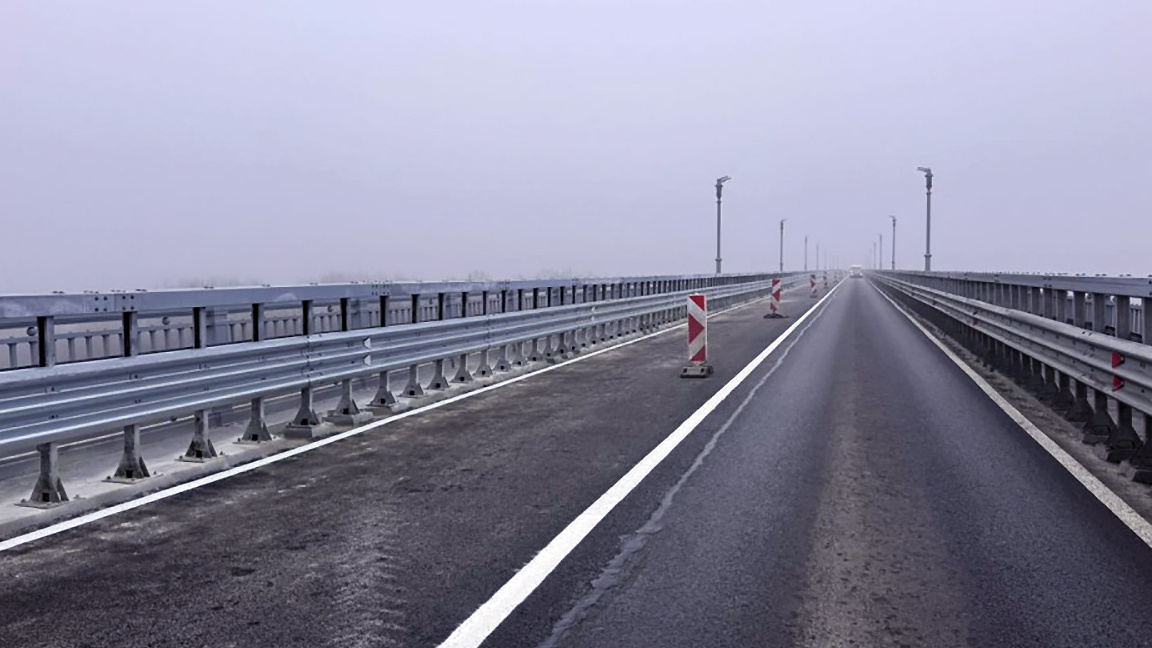 Circulation rétablie sur le pont du Danube pour les fêtes…