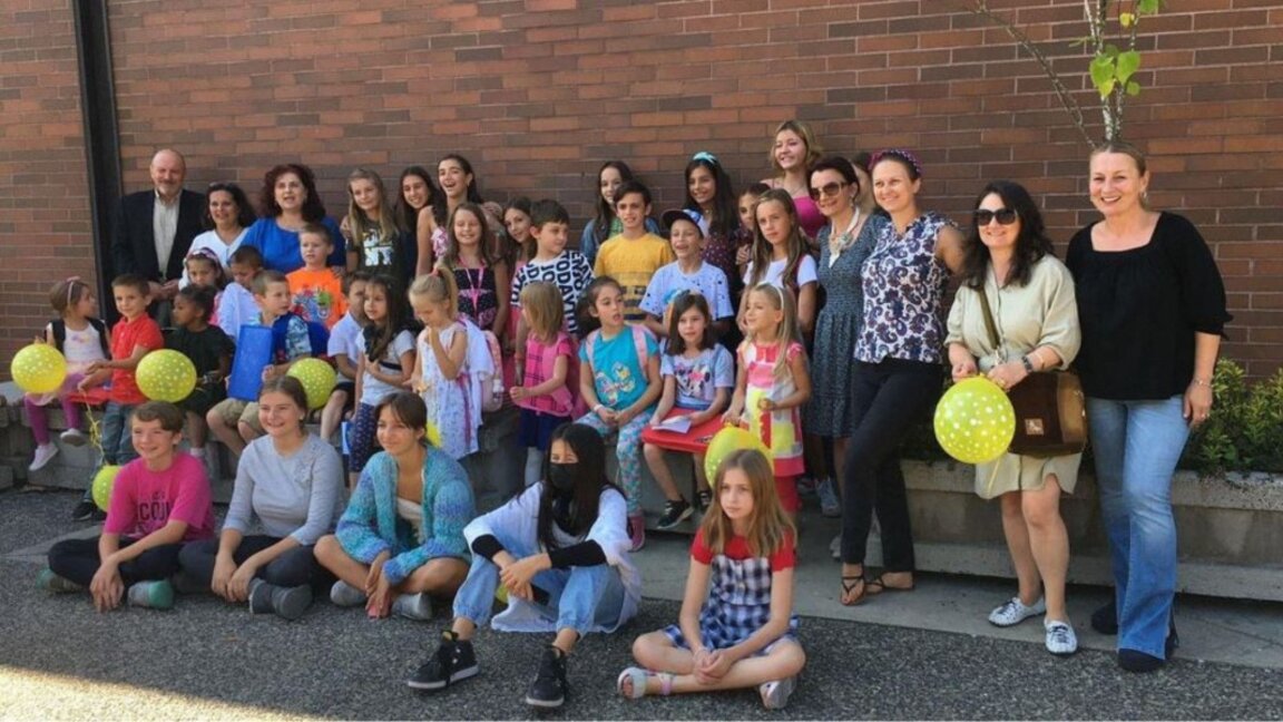 Фото: Школа „Свв. Кирилла и Мефодия“ в Ванкувере