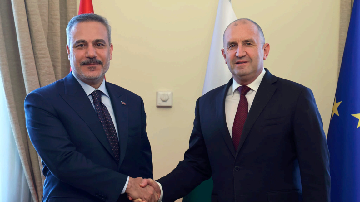 Hakan Fidan et Roumen Radev