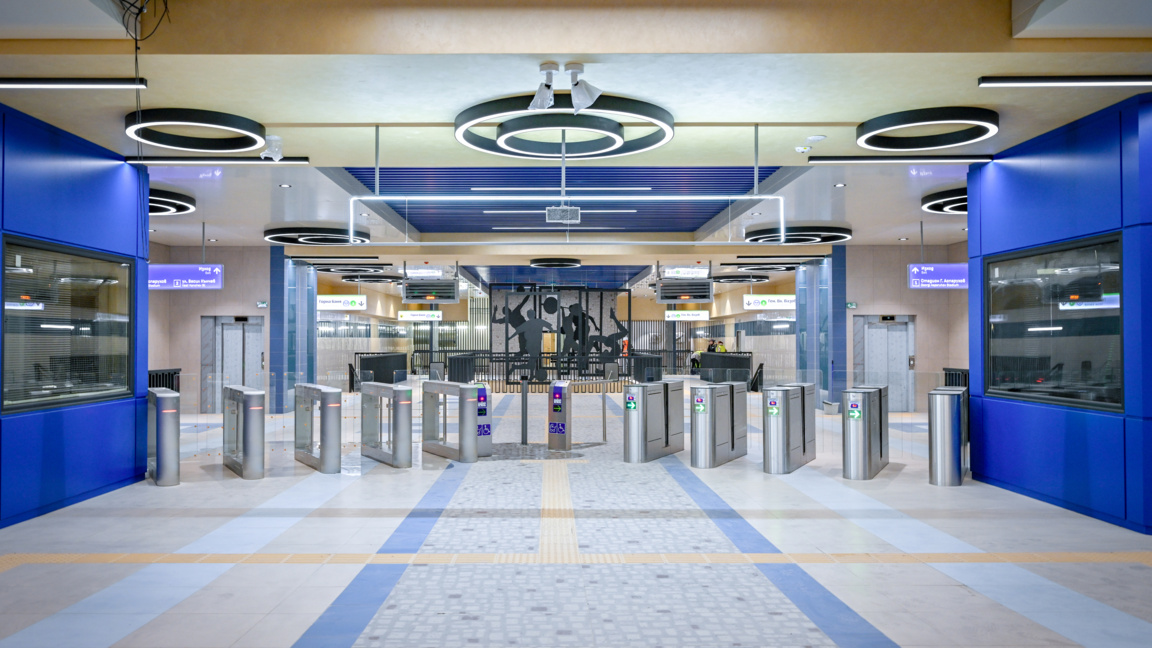 Three new metro stations are expected to open in July