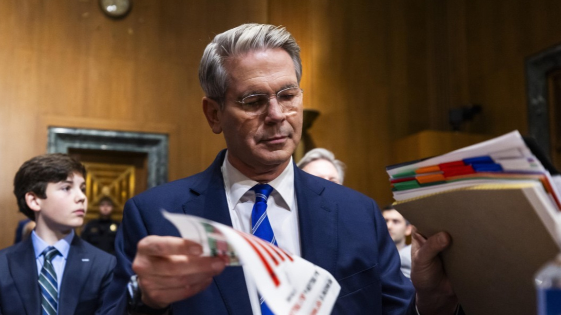 Финансовият министър на САЩ Скот Бесънт.