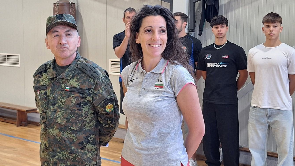 Стефка Байкова за военния шампионат по баскетбол   (ВИДЕО)