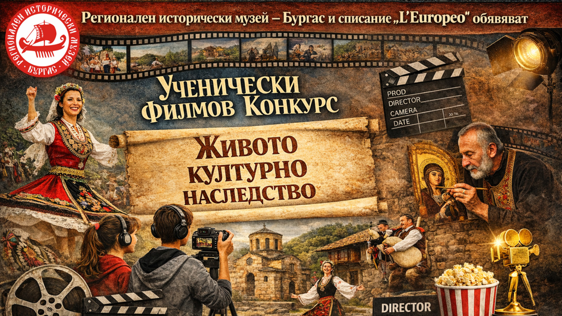 Ученически филмов конкурс търси видеоразкази за историята на Бургас