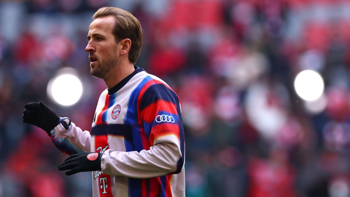 Хари Кейн тренира с настроение.