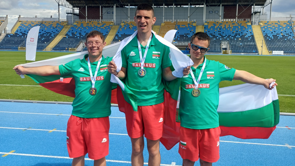 България с пълен комплект медали на Virtus European Summer Games