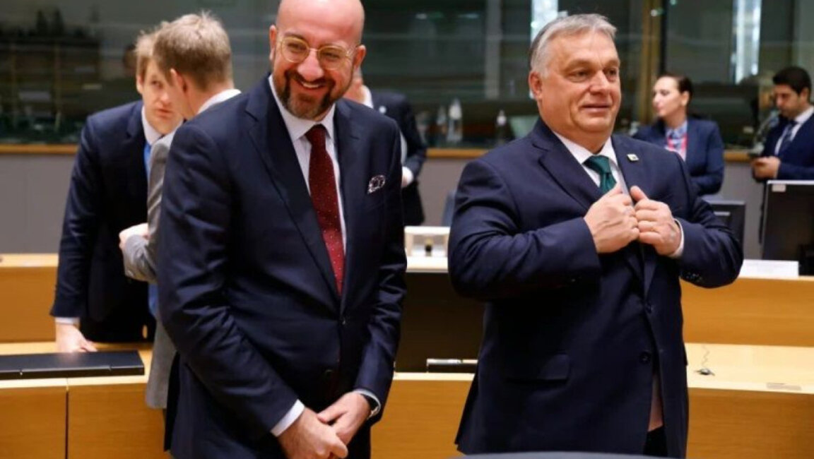 Charles Michel dhe Viktor Orbán