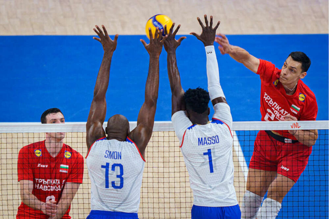 Отборът на България загуби от Куба в Лигата на нациите