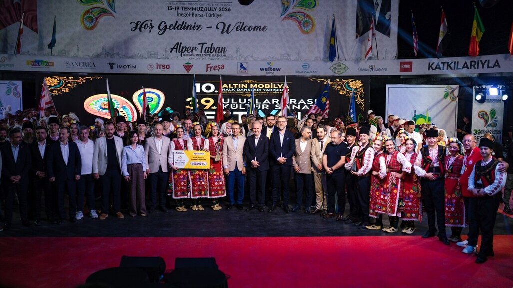 Gül Vadisi Topluluğu, İnegöl Kültür Festivali’nde birincilik kazandı