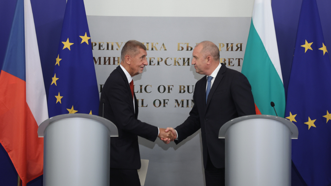 Radev and Babiš criticise Europe’s approach to war in Ukraine