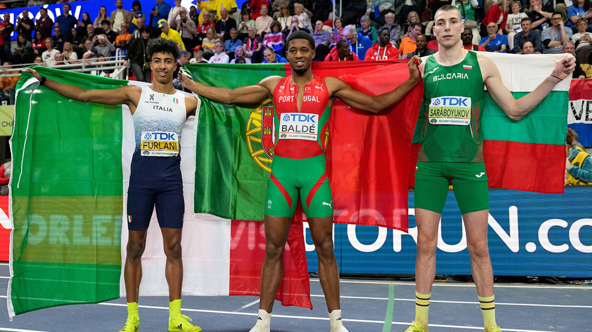  Búlgaro gana una medalla en el atletismo mundial 
