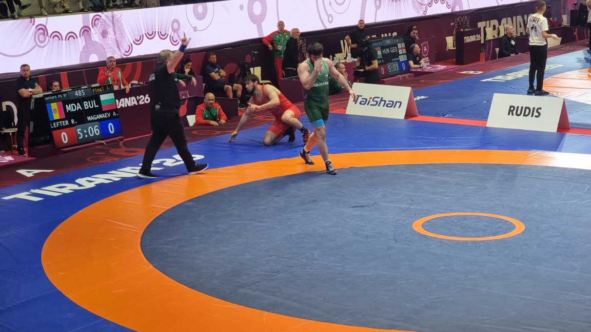 Ахмед Магамаев с бронз за България на Европейското първенство