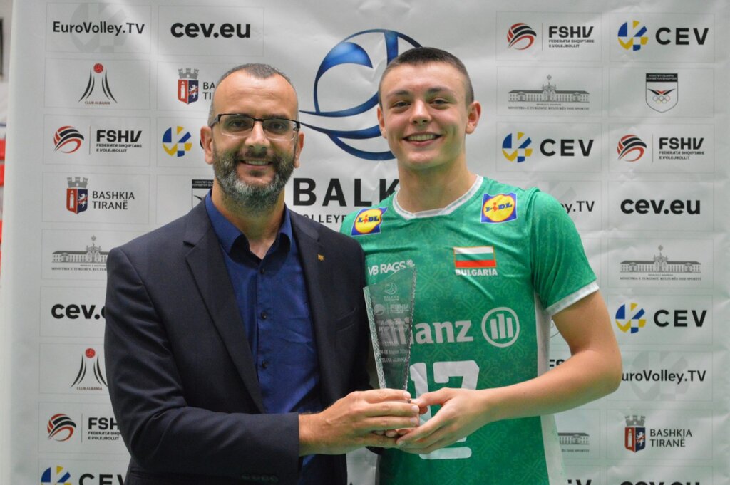 Милко Багдасаров стана MVP на турнира