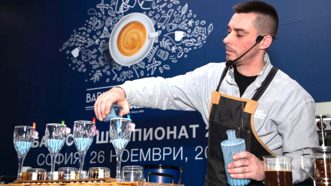 Иван Парнаров в момент от състезанието