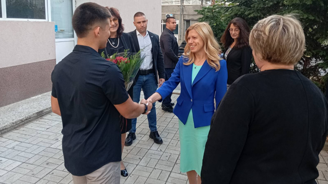 Председателят на Народното събрание Михаела Доцова гостува в Монтана