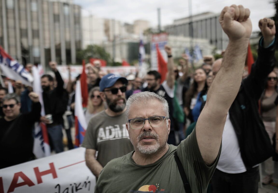 Работници и активисти от цяла Европа и Азия отбелязаха Деня на труда с масови протести