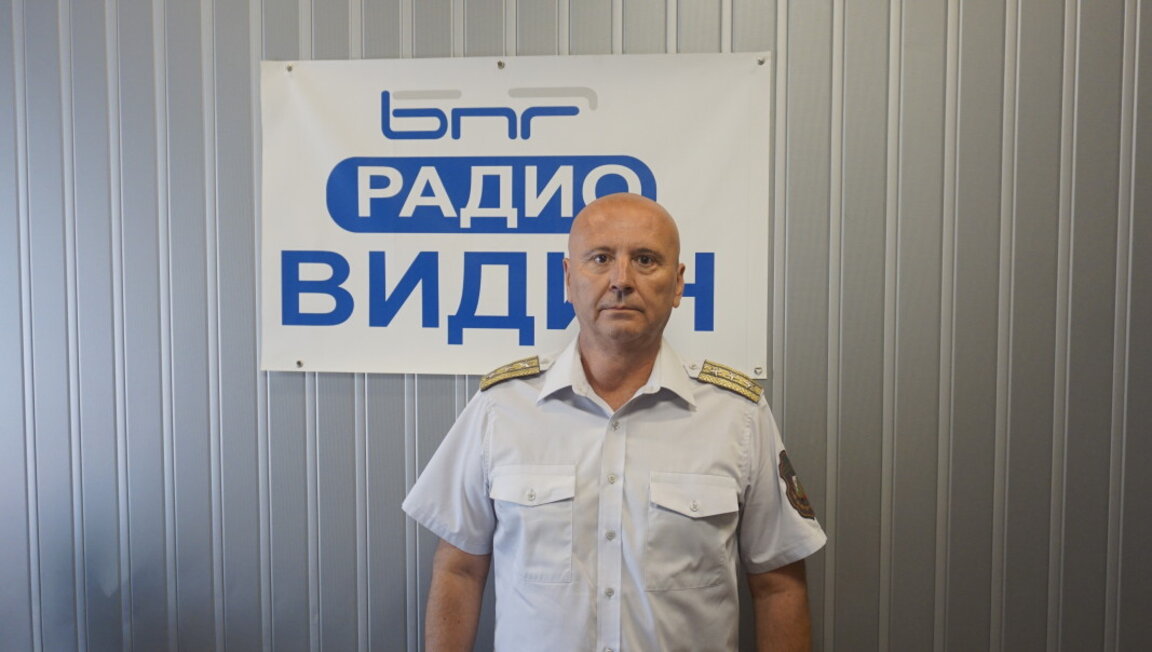Комисар Стилиян Пешев, директор на Регионалната дирекция "Пожарна безопасност и защита на населението" - Видин