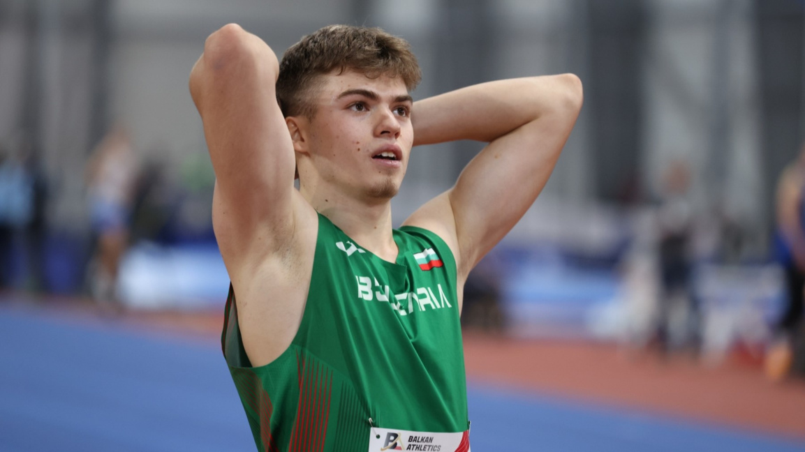 Iliev’s 6.53 sec ratified as European U23 60m record