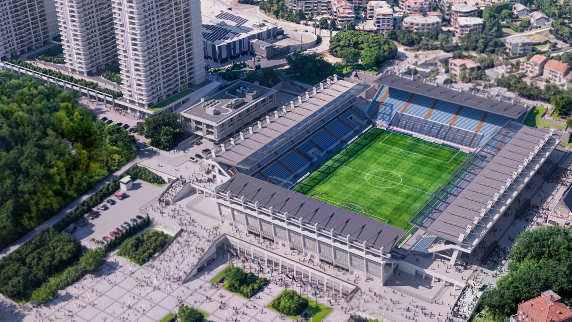 Стадион "Арена Варна" готов до октомври догодина